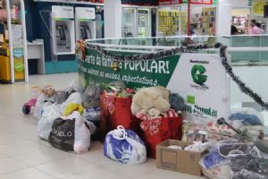 O Shopping Popular recebeu o Pedgio da Solidariedade do Grupo Gazeta