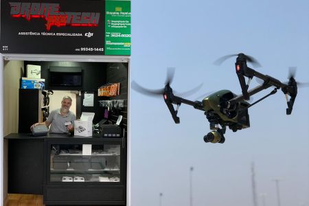 Shopping Popular tem a nica assistncia tcnica em drones de Mato Grosso