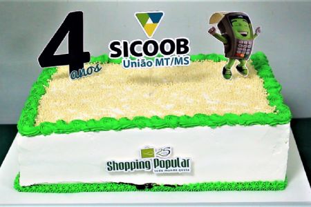 Sicoob Unio MT/MS comemora seus 4 anos no Shopping Popular