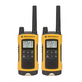 Rdio Comunicador Motorola T402MC 35 Milhas / 56 km Bivolt - Amarelo / Preto