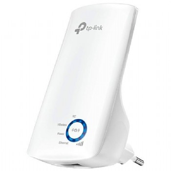 Repetidor de Sinal Wireless TP-Link TL-WA850RE de 300 Mbps em 2.4GHz Bivolt - Branco