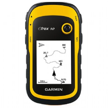 GPS Garmin eTrex 10 010-00970 com Tela de 2.2 GLONASS - Preto / Amarelo