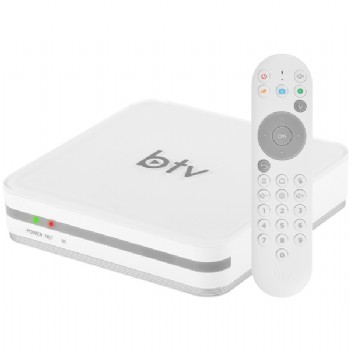 Receptor BTV B13 4K Ultra HD com IPTV e 16GB + 2GB de RAM Bivolt - Branco
