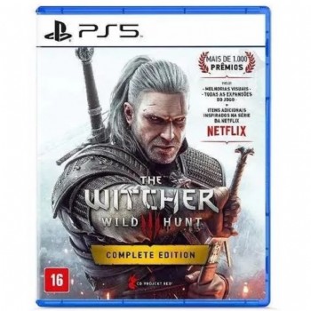 Jogo PS5 The Witcher 3 Wild Hunt Complete Edition