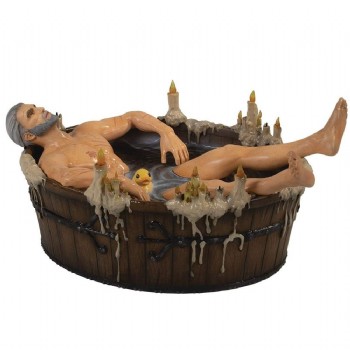 Action Fig The Witcher 3 Wild Hunt Geralt in the Bath Statuette