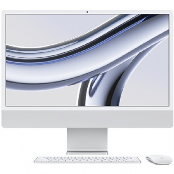 Apple iMac (2023) de 24 M3 8GB RAM / 256GB SSD - Prata