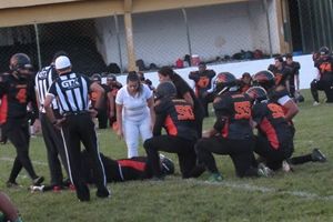 Cuiab� Arsenal estreia com vit�ria no campeonato estadual de Futebol Americano