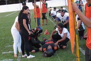 Cuiab� Arsenal estreia com vit�ria no campeonato estadual de Futebol Americano