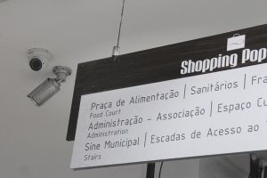 A excel�ncia na seguran�a do Shopping Popular