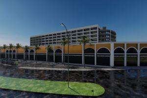 Projeto de oito andares � divulgado pelo Shopping Popular com mais de 1000 vagas para ve�culos e capacidade de 1500 pessoas na pra�a de alimenta��o