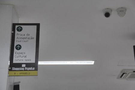 A excel�ncia na seguran�a do Shopping Popular