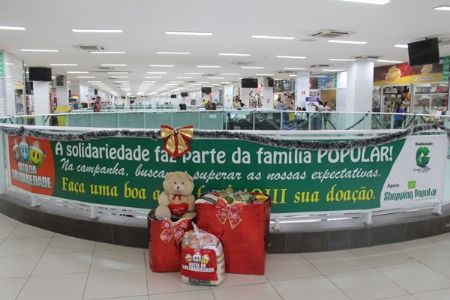 Fa�a parte do Natal da Solidariedade no Shopping Popular