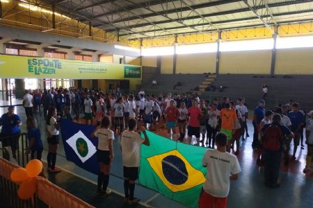 O Complexo Esportivo Dom Aquino recebe a Olimp�ada 2018 da Rede Cidad�