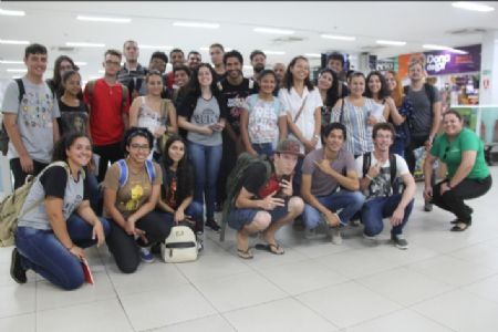 Alunos da UFMT visitam o maior Centro de Compras de Mato Grosso