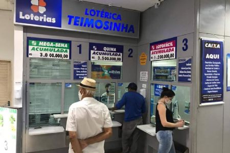 Mega da Virada: fa�a seu jogo na Lot�rica Teimosinha do Shopping Popular