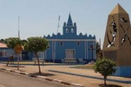 Bandeira de Nossa Senhora de Brotas de Acorizal visita o Shopping Popular
