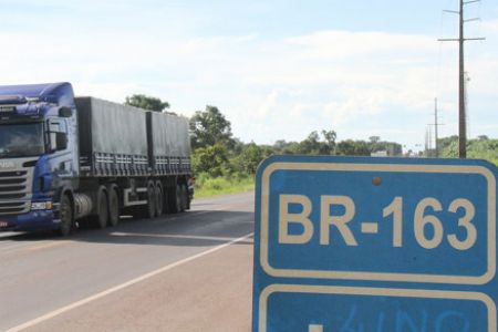 BR-163: Carnaval deve ter alta de 16% no fluxo de ve�culos leves