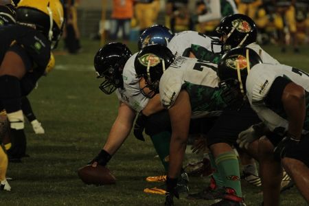 Cuiab� Arsenal estreia com derrota no brasileiro de futebol americano