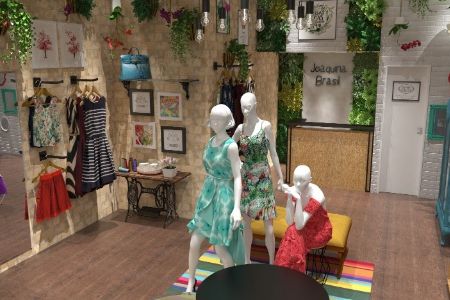 Ela contrata ex-presidi�rias e faz moda com tecido com defeito e que sobrou