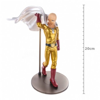 Action Fig One Punch Man Saitama Metalic Color DFX